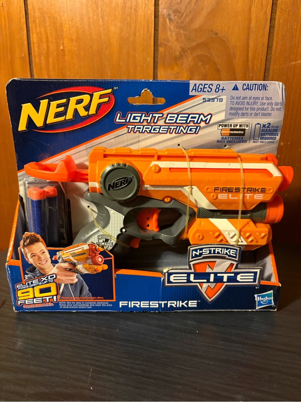 Nerf N-Strike Elite Firestrike Blaster - Orange, White, Gray